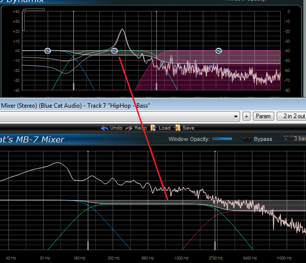 Step 09 - Hit Play - the MB-7 Mixer plug-in is now controlled by the MB-5 Dynamix plug-in Step 09 - Hit Play - the MB-7 Mixer plug-in is now controlled by the MB-5 Dynamix plug-in
